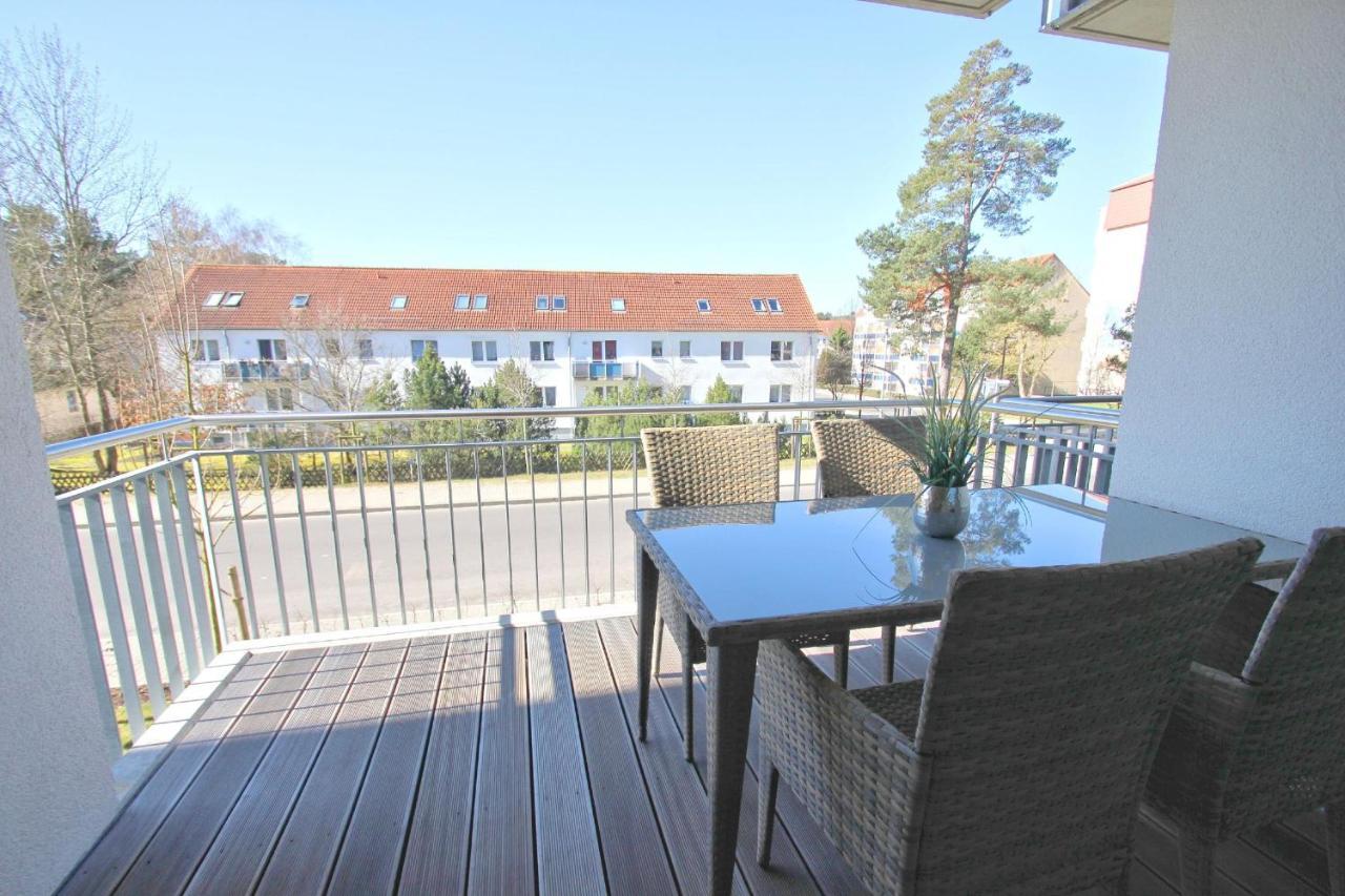 Strandnahe, Schicke Ferienwohnung Mit Balkon Direkt In Binz - Duenenresort 112 Exteriér fotografie